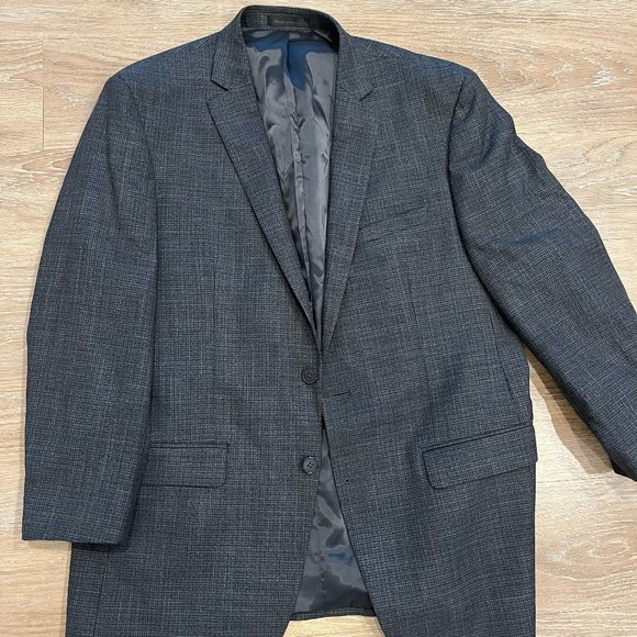 Men's Sport Coat - Van Heusen Plaid Pattern Slim Fit - Picture 1 of 1